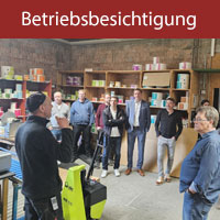 Betriebsbesichtigung Firma Sonett